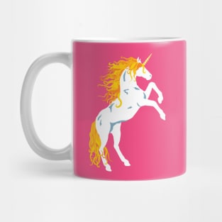 Golden Maned Unicorn Mug